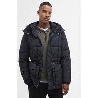 Barbour International Gillside Hooded Padded Jacket - Black