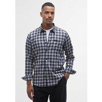 Barbour International Long Sleeve Richer Modern Ombre Shirt - Black