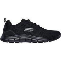 Skechers Track Leshur Lace Up Trainers - Black