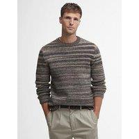 Barbour Pateley Crew Neck Knitted Jumper - Grey