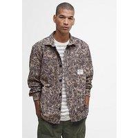 Barbour Brignall Relaxed Fit Printed Cord Overshirt - Multi