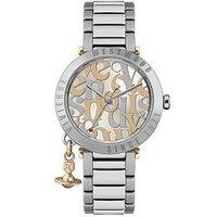 Vivienne Westwood Orb Logomania Quartz With Silver Dial And Stainless Steel Bracelet