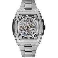 Ingersoll 1892 The Challenger Automatic Mens Watch With Silver Dial And Stainless Steel Bracelet