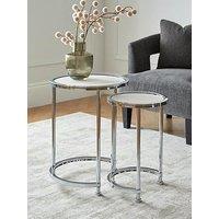 Very Home Aruba Nest Of 2 Lamp Tables