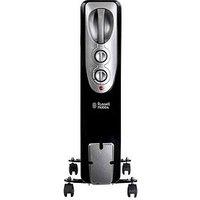 Russell Hobbs 2.5Kw Oil-Filled Radiator - 9 Fin - Matt Black