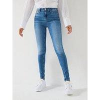 Tommy Jeans Nora Midi Rise Jean - Blue