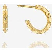 Rachel Jackson London Mini Arrow Spike Hoop Earrings