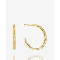 Rachel Jackson London Large Arrow Spike Hoop Earrings