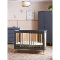 Obaby Maya Mini 3 Piece Room Set - Slate With Natural