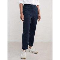 Seasalt Cornwall Tapered Ankle Grazers - Navy
