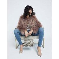 River Island Textured Jacket - Light Brown