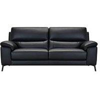 Very Home Lesta 3 Seater Leather Sofa