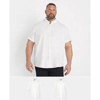 Badrhino 2 Pack Short Sleeve Poplin Shirt