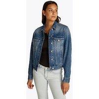 Tommy Jeans Classic Trucker Denim Jacket - Blue