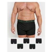 Badrhino 5 Pack Boxers - Black