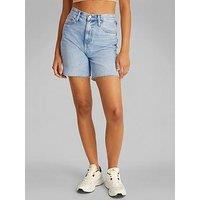 Calvin Klein Jeans Mid Bermuda Short - Blue