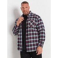 Badrhino Brushed Checked Long Sleeve Shirt - Multi
