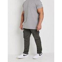 Badrhino Cargo Trousers 34" - Grey