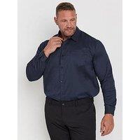 Badrhino Long Sleeve Poly Lycra Shirt - Blue