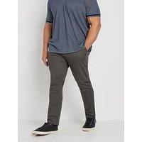 Badrhino Chino Trousers 32" - Grey
