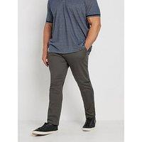 Badrhino Chino Trousers 34" - Grey