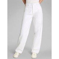 Calvin Klein Jeans 90S Loose Straight Jean - White