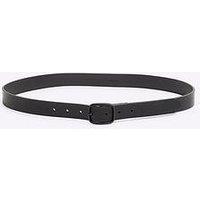 River Island Ruberised Faux Leather Belt