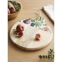 Very Home Fig Round Serving Board
