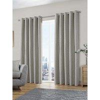 Very Home Gambia Eyelet Curtains 45 X 54