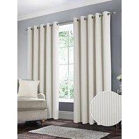 Very Home Linnea Cord Thermal Blackout Eyelet Curtains