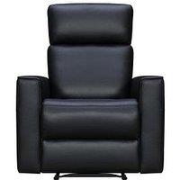 Very Home Luna Leather Manual Reclining Chair