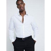 River Island Slim Fit Smart Shirt - White