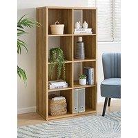 The Very Collection Metro 8 Shelf Unit - Oak - Fsc Certified