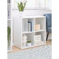 Very Home Metro 4 Square Shelf Unit - White - Fsc Certified
