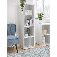 The Very Collection Metro 4 Shelf Unit - White - Fsc Certified