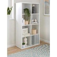 The Very Collection Metro 8 Shelf Unit - White - Fsc Certified