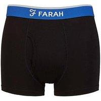Farah 2 Pack Classic Bamboo Trunks - Black