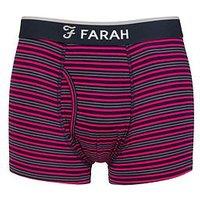 Farah 2 Pack Classic Bamboo Striped Trunks - Multi