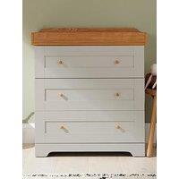 Tutti Bambini Rio Chest Changer - Dove Grey/Oak