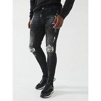 Alessandro Zavetti Damiano 2.0 Black Slim Jeans