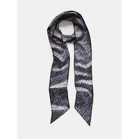 Mint Velvet Zebra Print Skinny Scarf