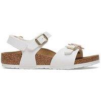 Birkenstock Rio Flower Sandal - White