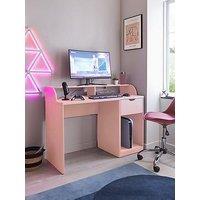 The Very Collection Aspen Gaming Desk - Pink