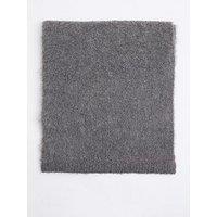 River Island Fluffy Brushed Scarf - Grey