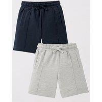 V By Very Boys 2 Pack Pique Shorts - Multi