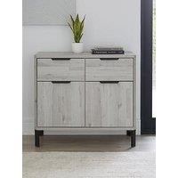 Very Home Harlem Compact Sideboard - Grey Oak - Fsc Certified