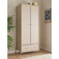 Very Home Serena 2 Door, 1 Drawer Wardrobe - Taupe - Fsc Certified