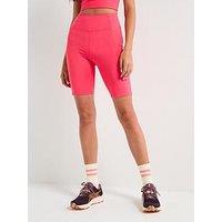 Girlfriend Collective Womens Training Bike Shorts - Pink
