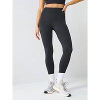 Girlfriend Collective Womens Training Seamless High Rise Tights - Black