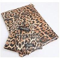 River Island Leopard Travel Bundle